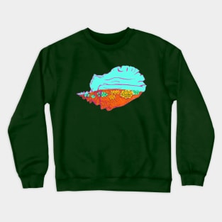 Conch Shell Terrarium Crewneck Sweatshirt